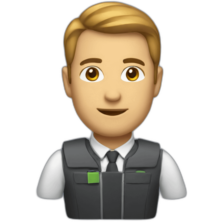 business person with jetpack emoji