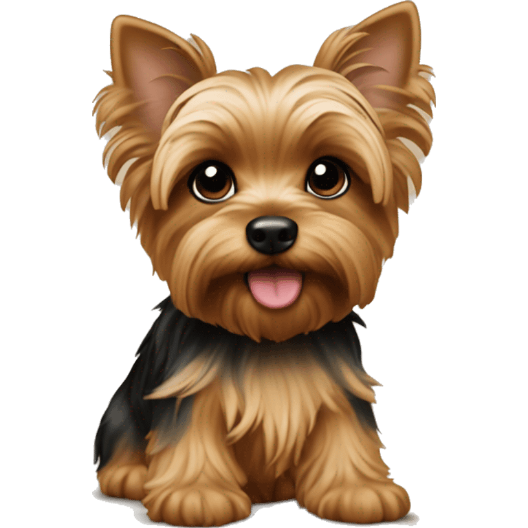 yorkie puppy  emoji