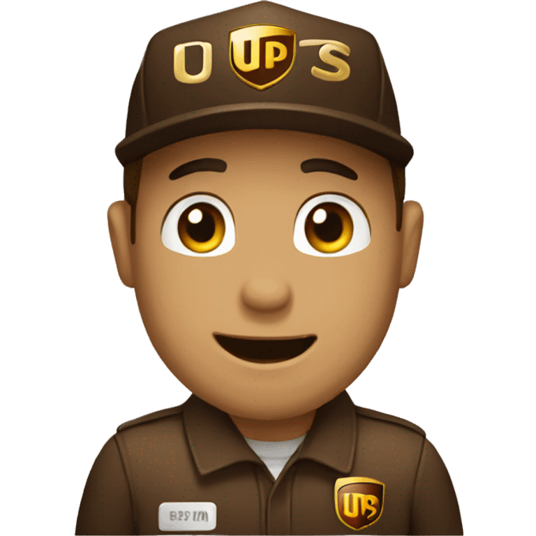 UPS Delivery emoticons emoji