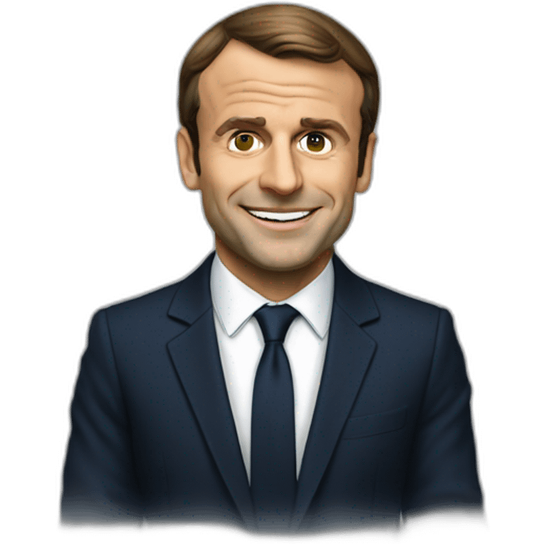 Emanuel Macron site cash emoji