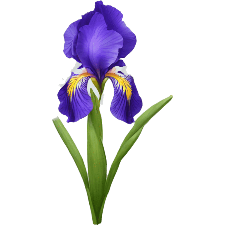 iris flower emoji