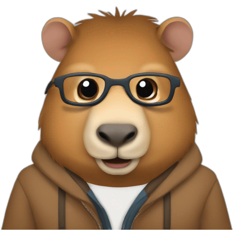 capybara programmer emoji