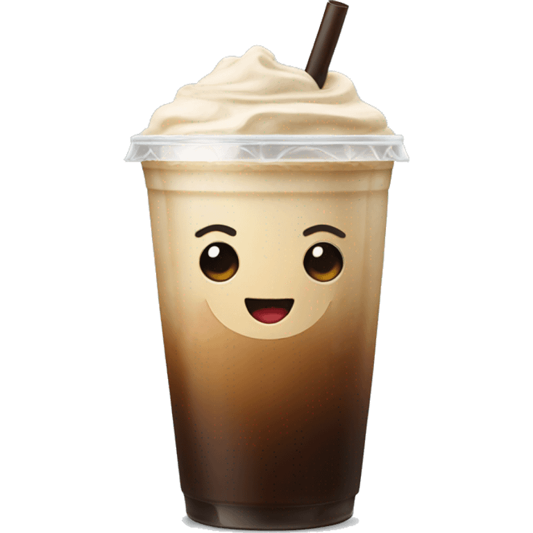 Ice coffee  emoji