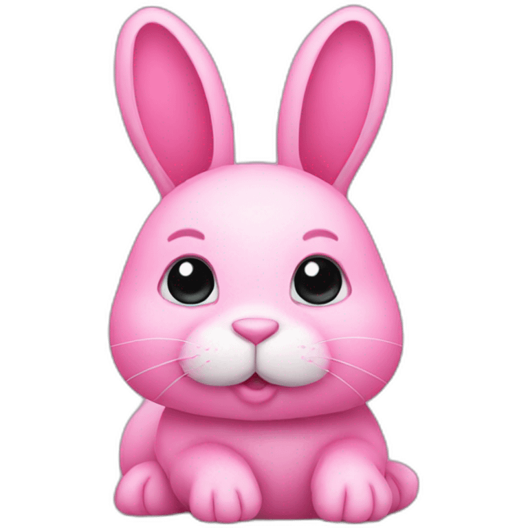 pink bunny emoji