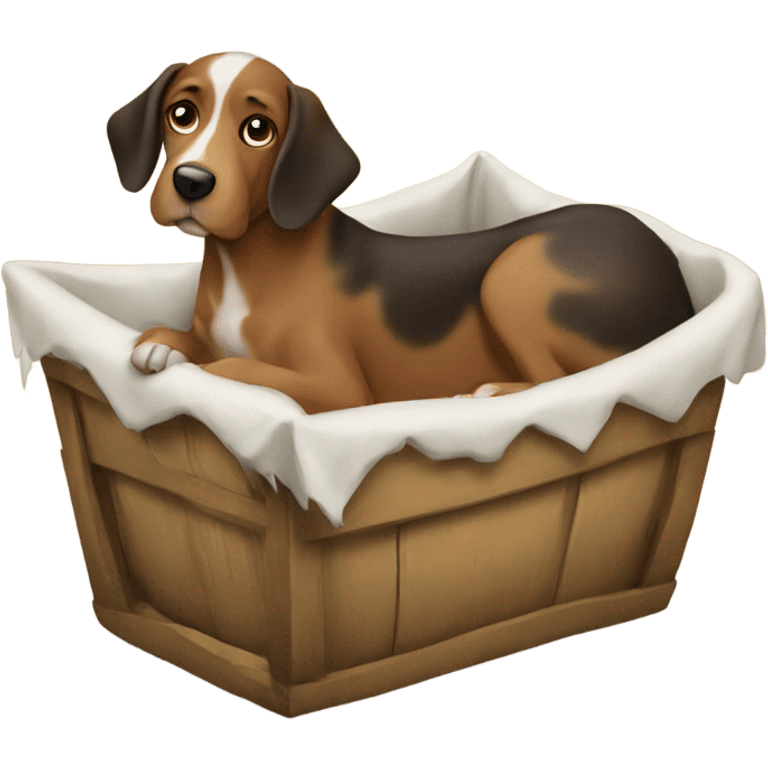 A dog in a manger  emoji