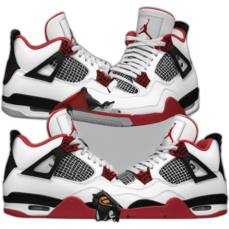 jordan 4 emoji