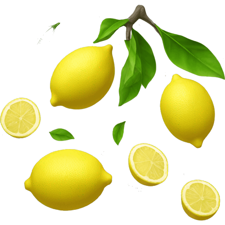 3D Lemon  emoji