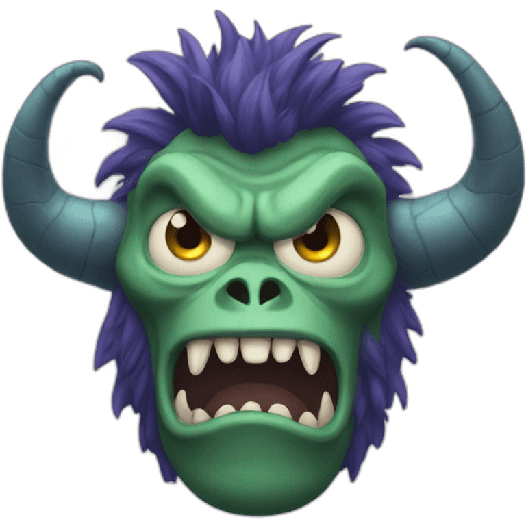 Monstre emoji