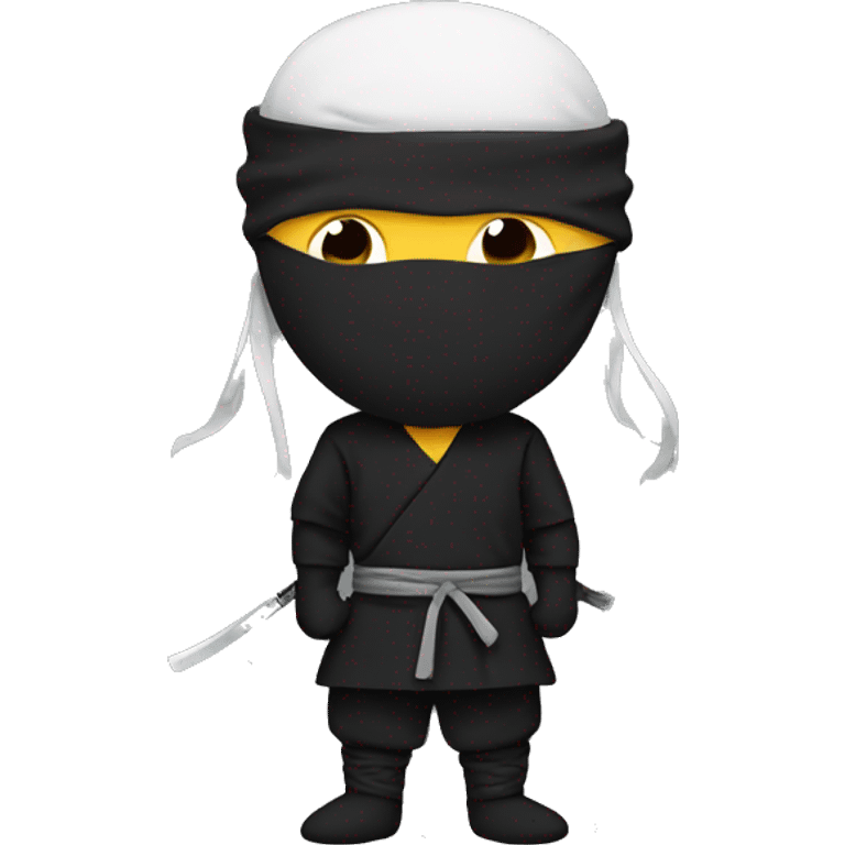 sad ninja emoji