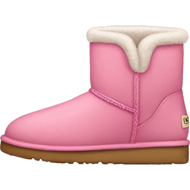 Pink uggs emoji