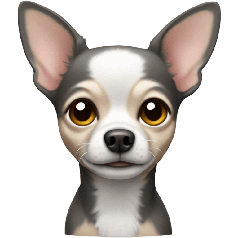  Chihuahua with gray fur  emoji