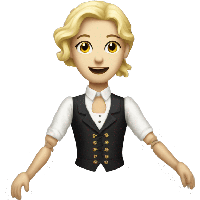 Blond marionette  emoji