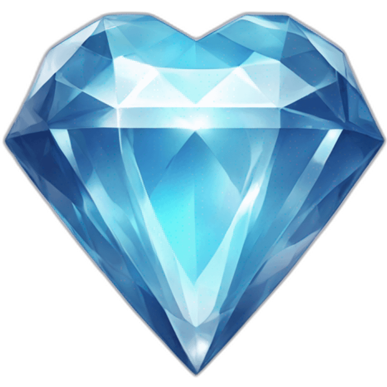 diamond and heart emoji