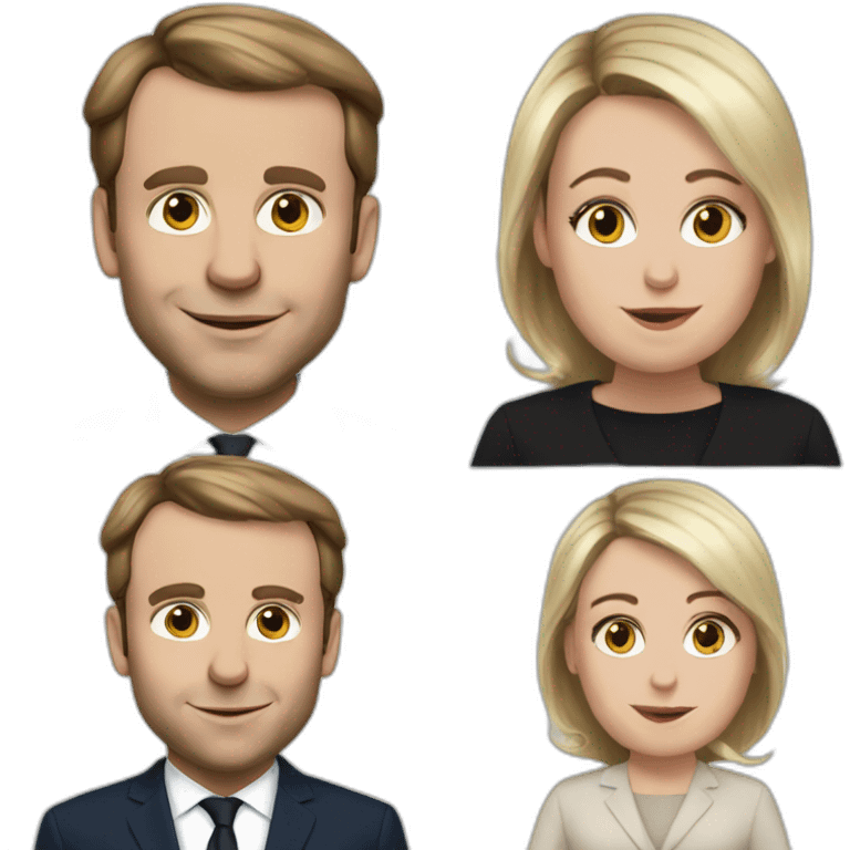 realistic pregnant macron emoji