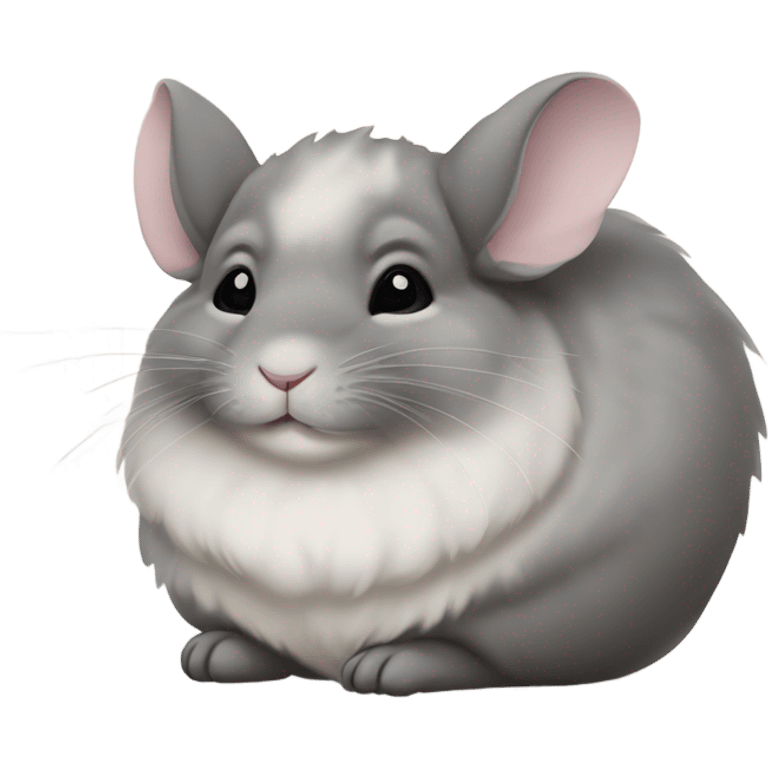 Chinchilla sleeping  emoji