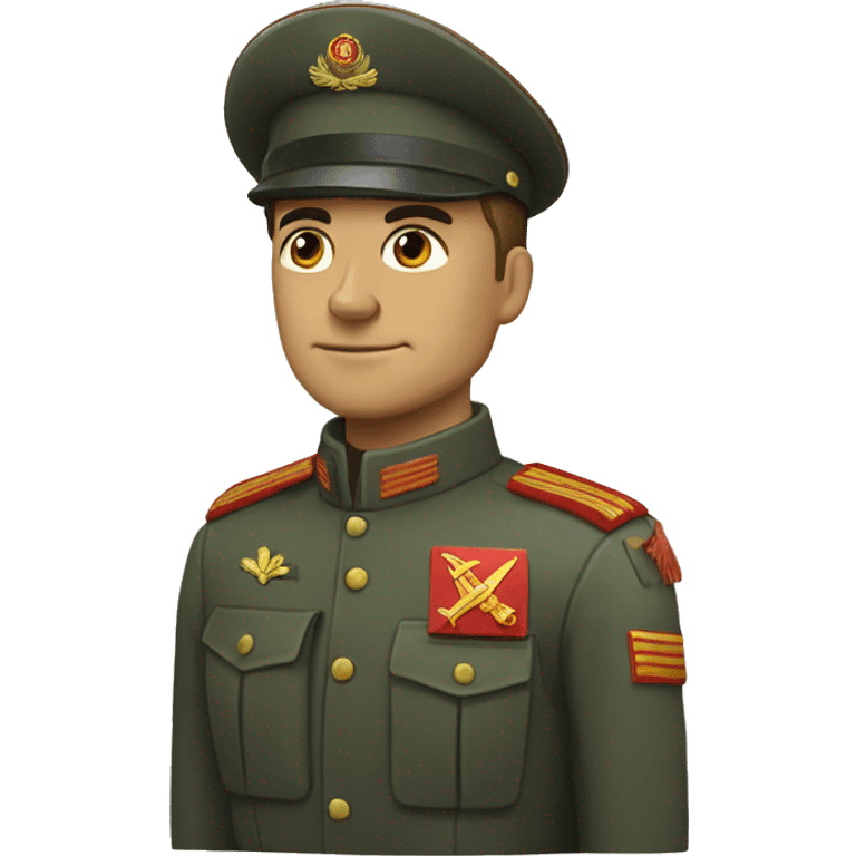 the USSR Soldier emoji