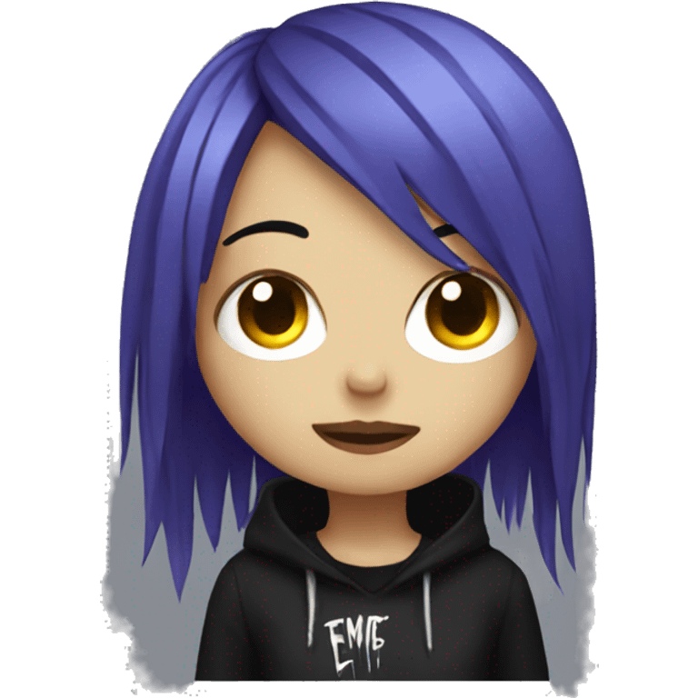 emo girl emoji