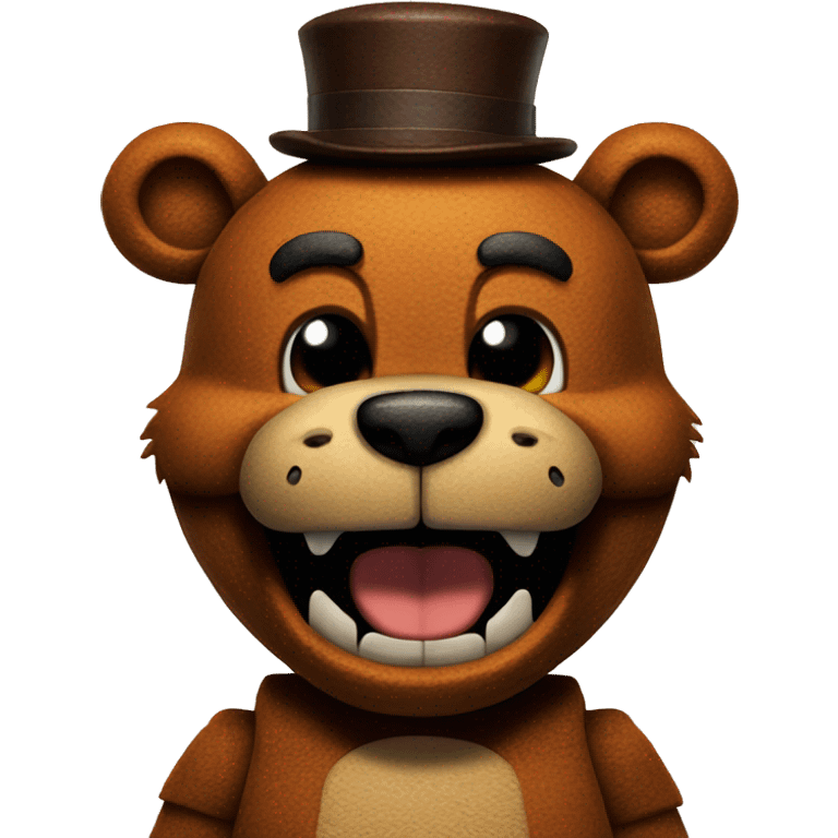 freddy fazbear mewing emoji