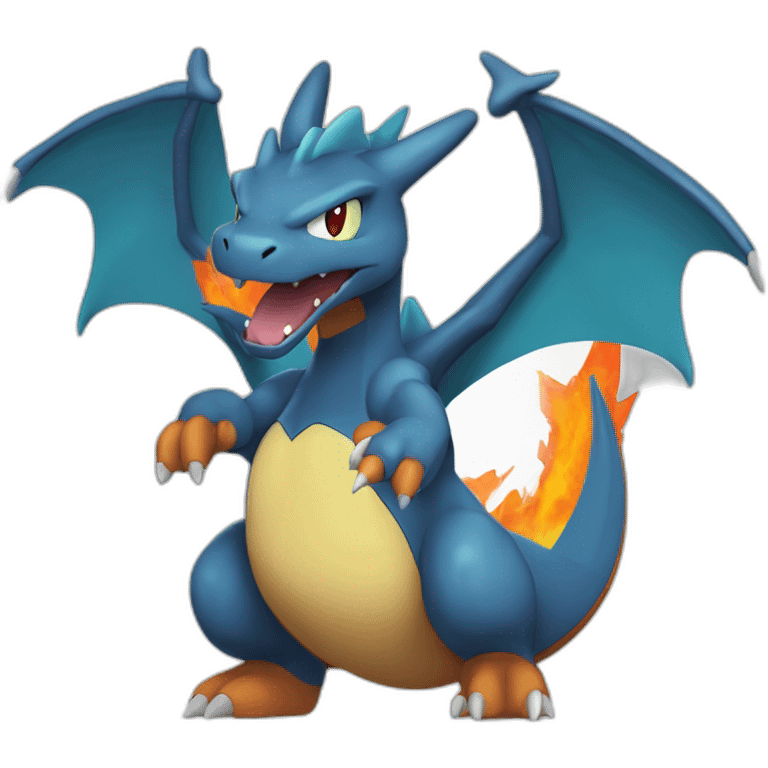 Pokemon mega charizard emoji