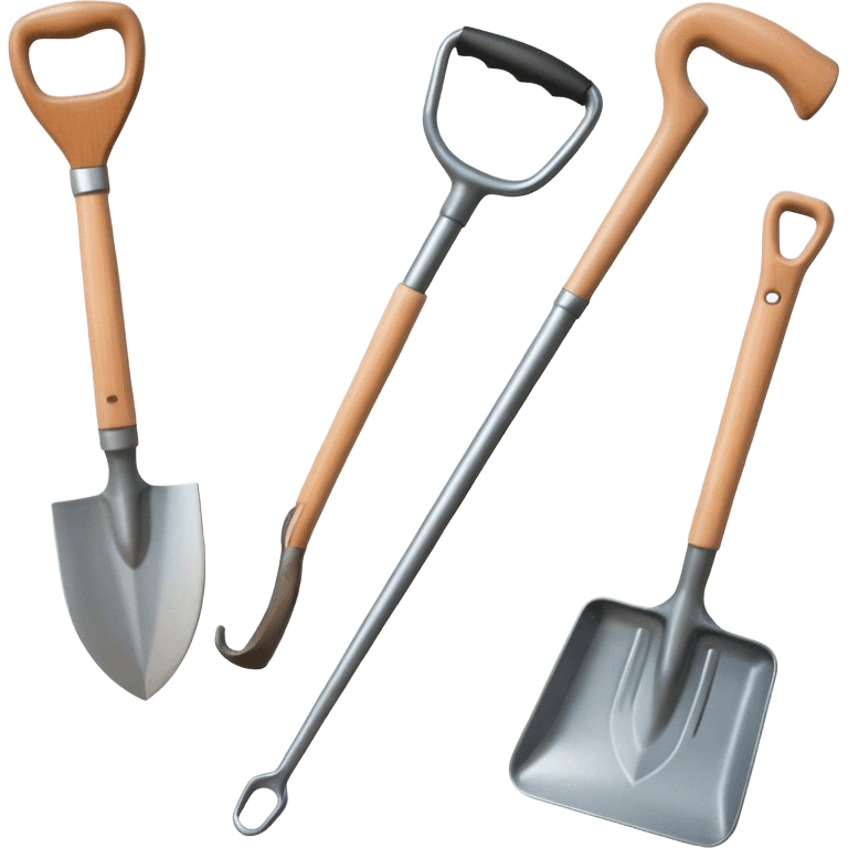 garden tools  emoji