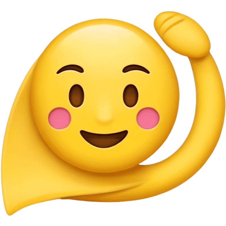 necesito crear un emoji que tenga estas letras "UAT1" con fondo Amarillo emoji