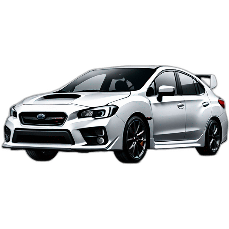 Subaru WRX hatchback emoji