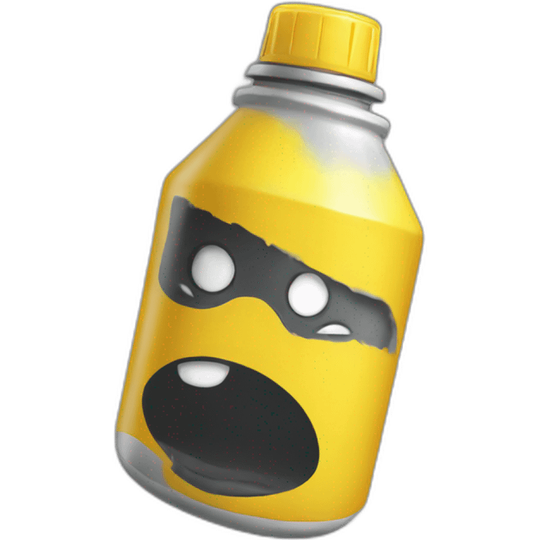 Spray paint emoji