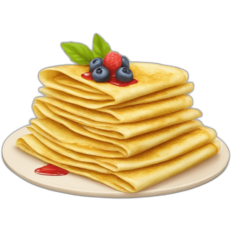 Crêpes emoji