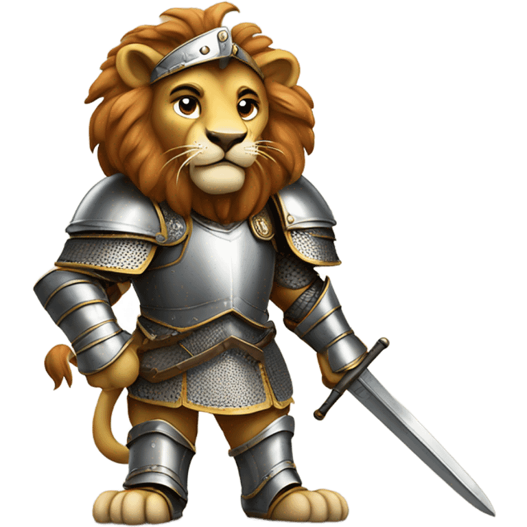 lion soldier emoji