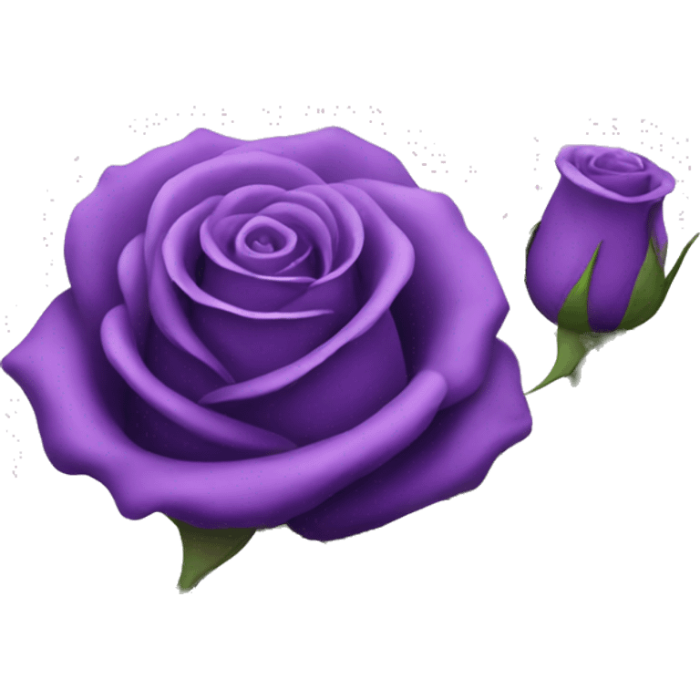  purple rose emoji