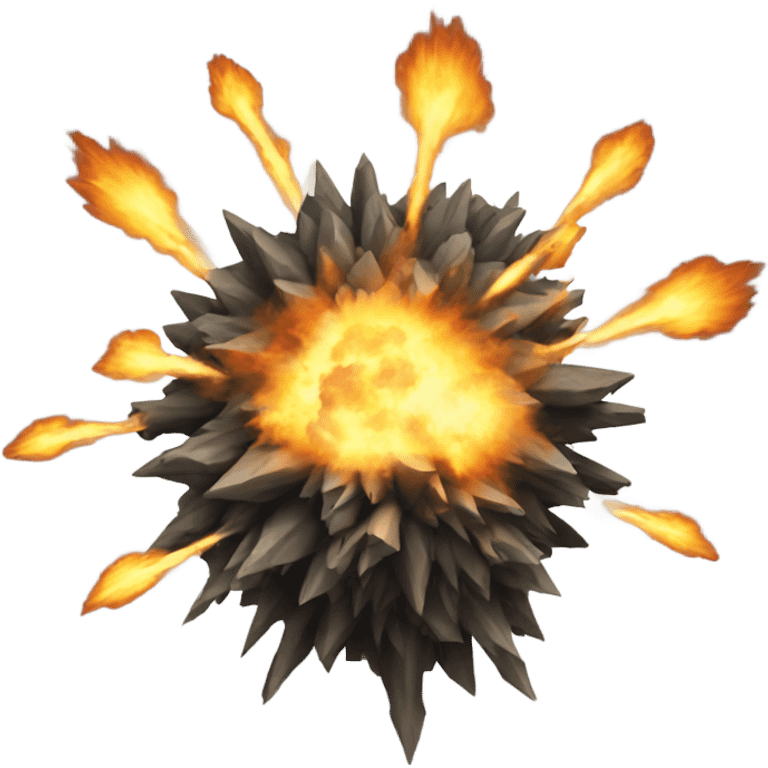 Exploding creature emoji