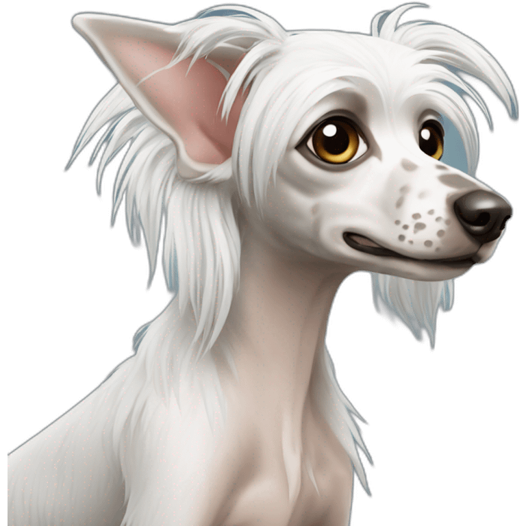 Chinese Crested emoji