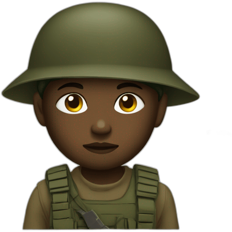 child soldier emoji