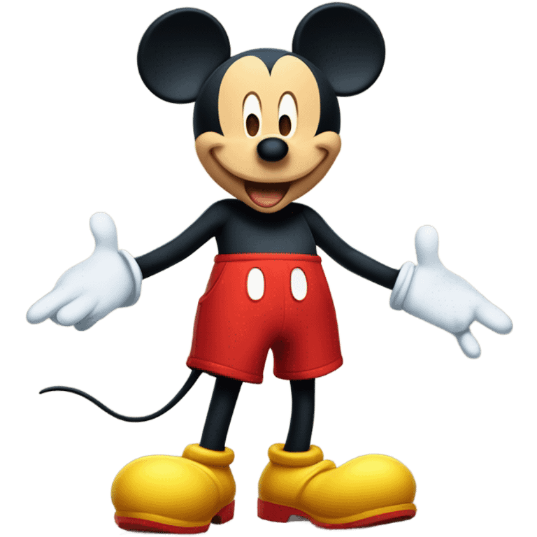 Mickey mouse emoji