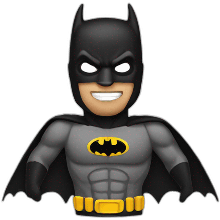 Bat man emoji