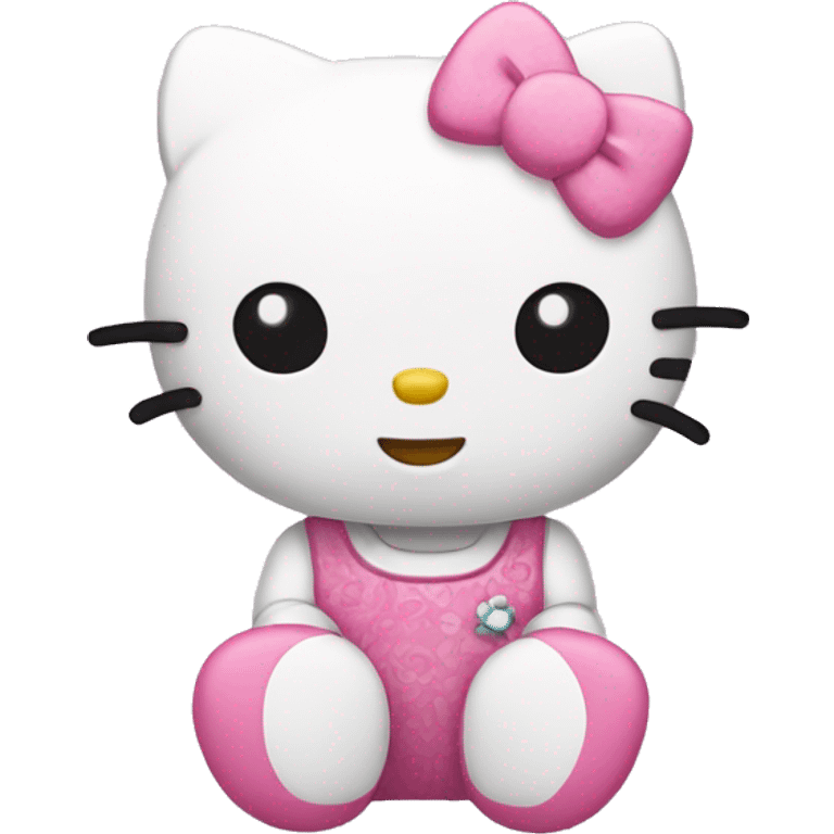 Милая hello kitty emoji