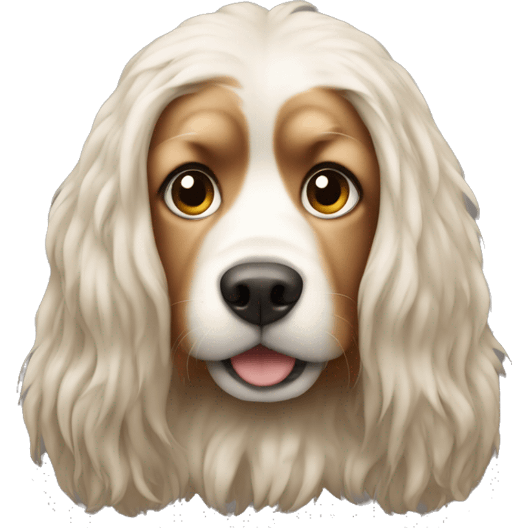 dog with long hair emoji