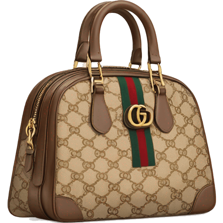 Gucci hand bag  emoji