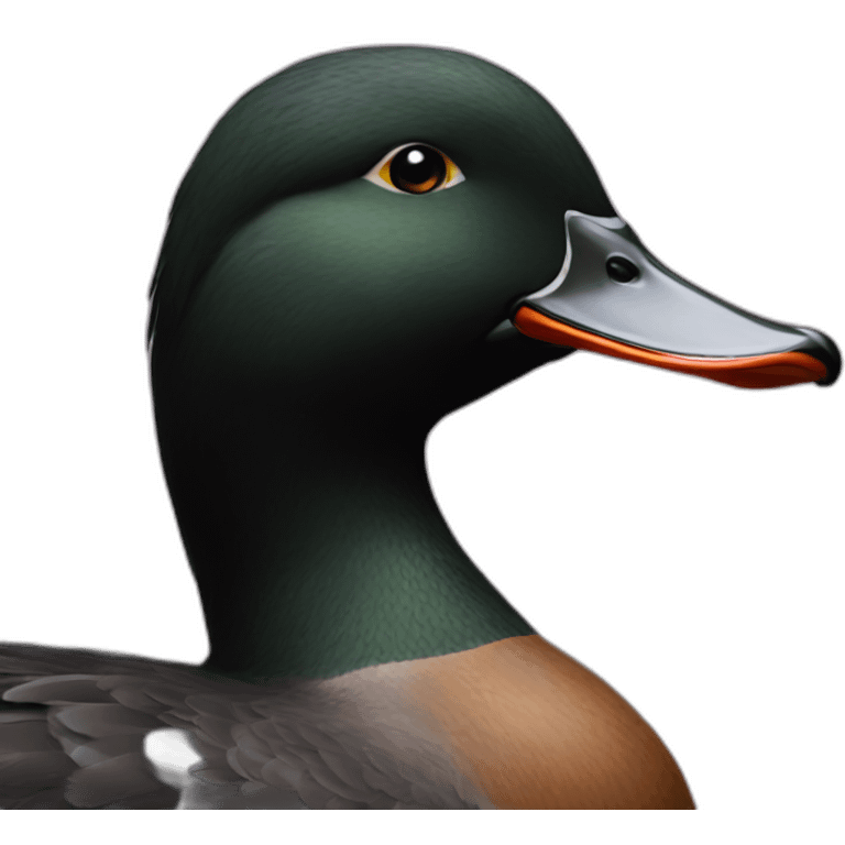 black duck emoji