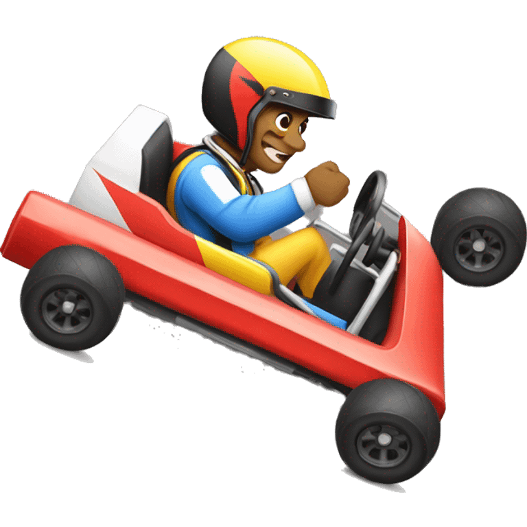 go cart race emoji