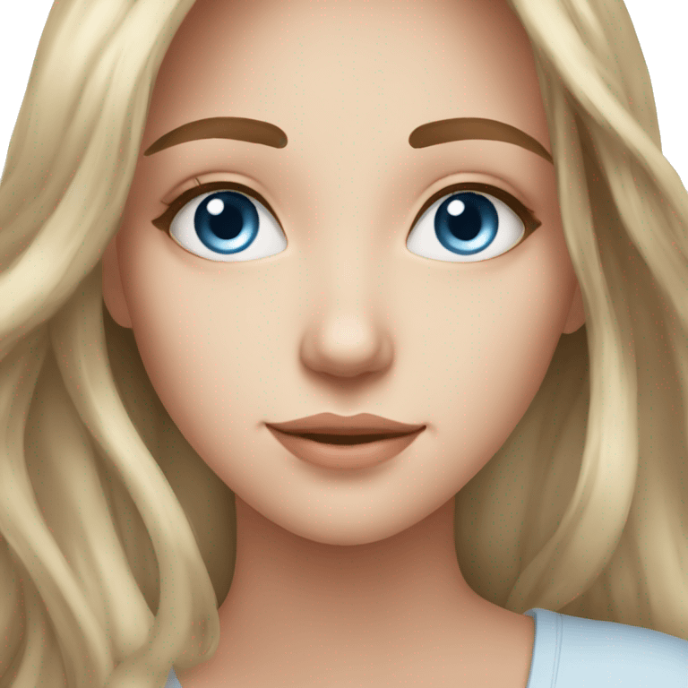 Portrait Hannah Female, Low energy	19	White	Delicate features, dreamy blue eyes, soft smile	College student, dreamy, introspective emoji