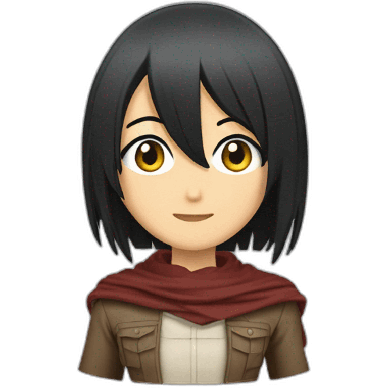 mikasa ackerman emoji