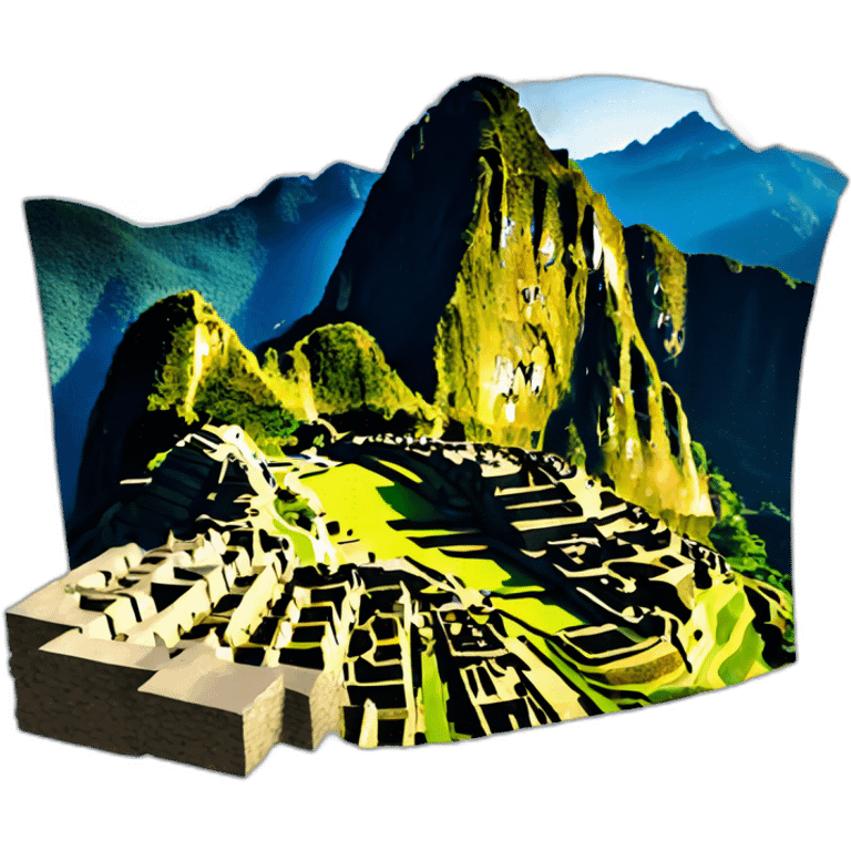 machu picchu emoji