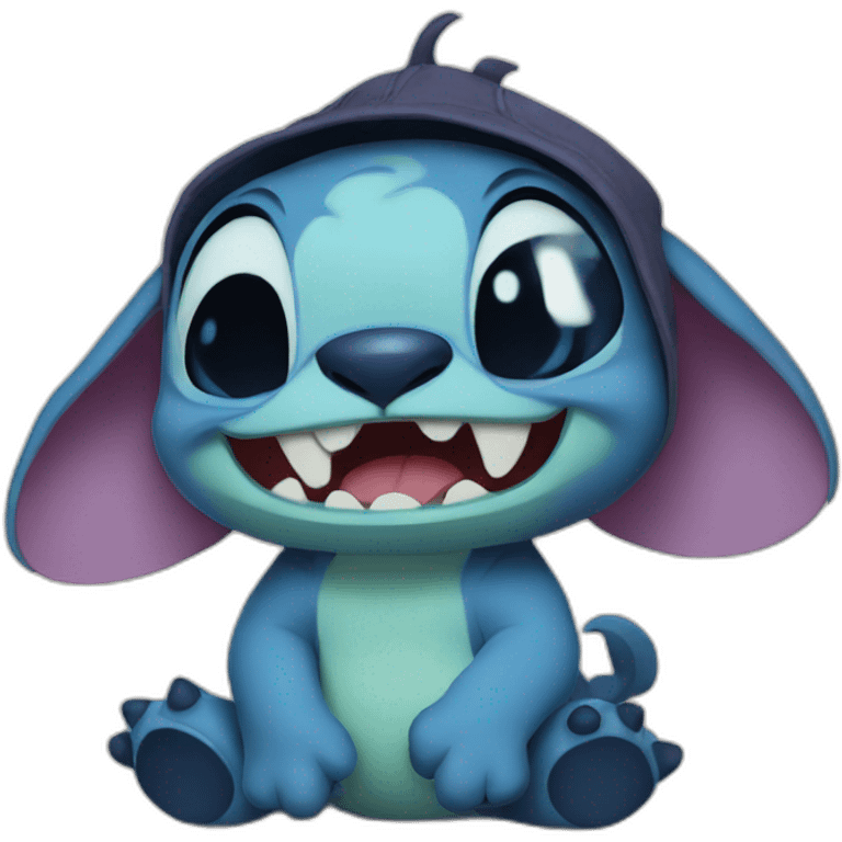 Stitch Disney Halloween emoji