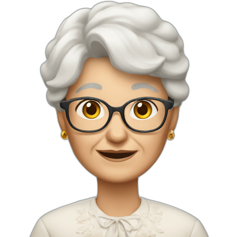 Memoji grandma ukraine emoji