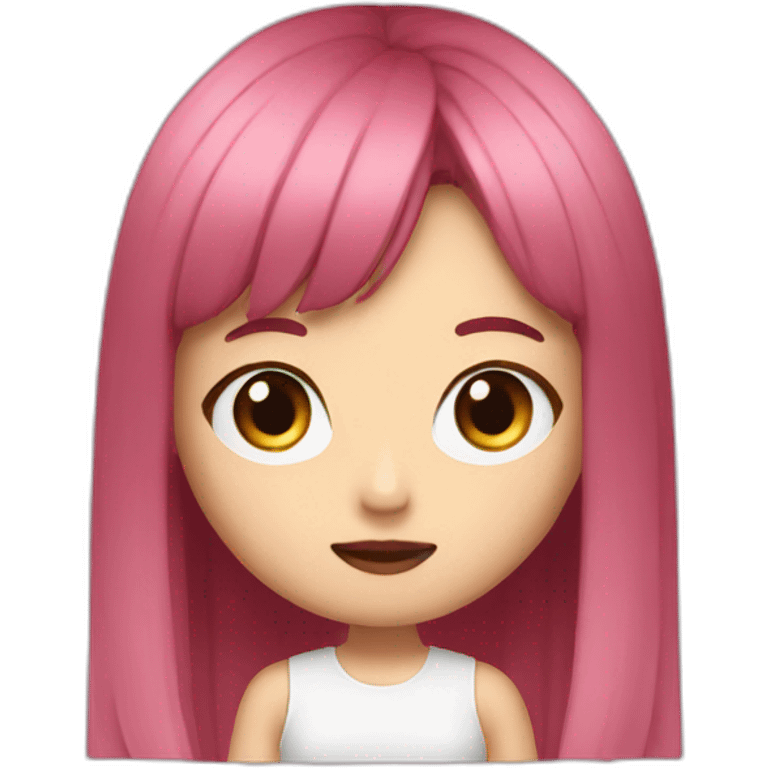 Lisa of blackpink emoji