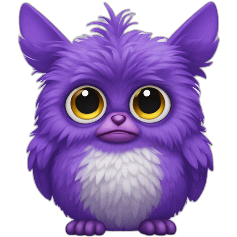 Purple furby emoji