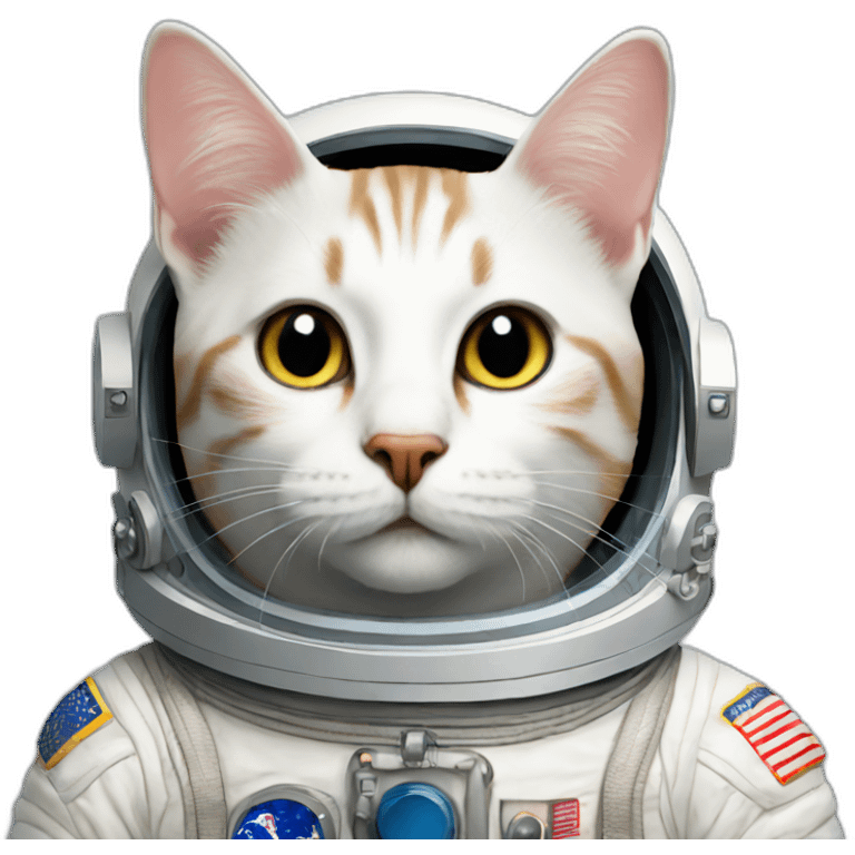 Astronaut cat emoji