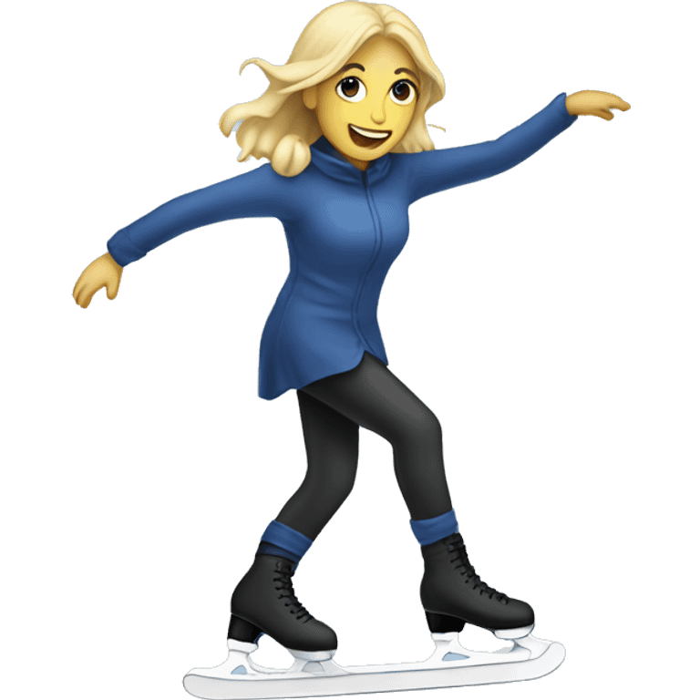 emoji ice skating  emoji