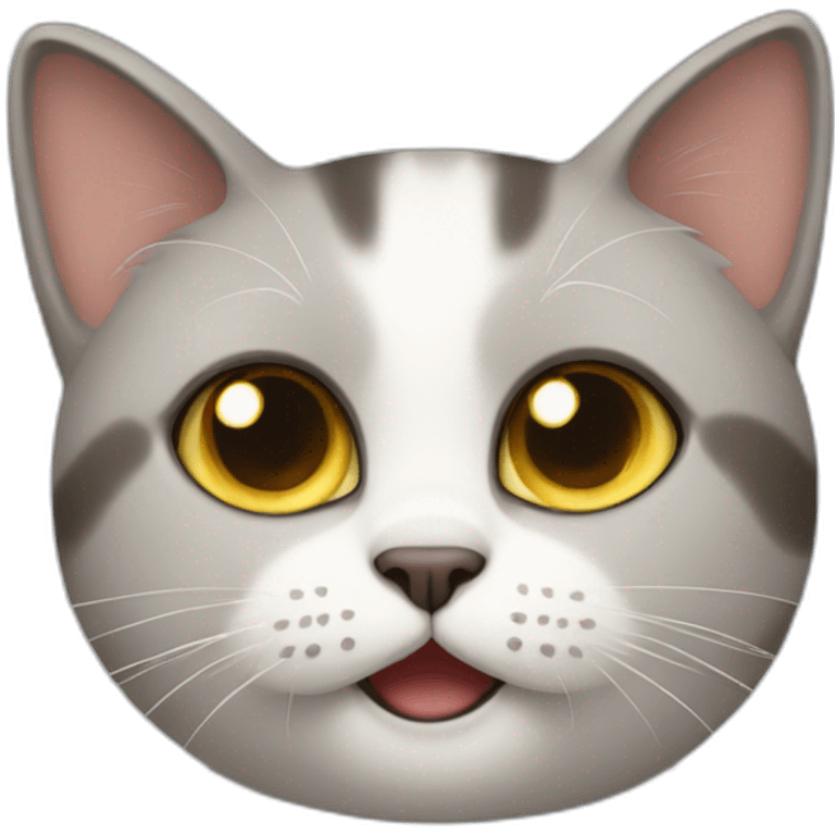 Cat saying hola emoji